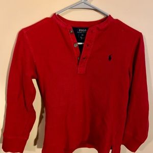 Ralph Lauren long sleeve shirt. Size 8